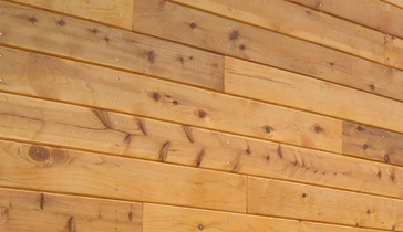 CEDAR PLANK SIDING