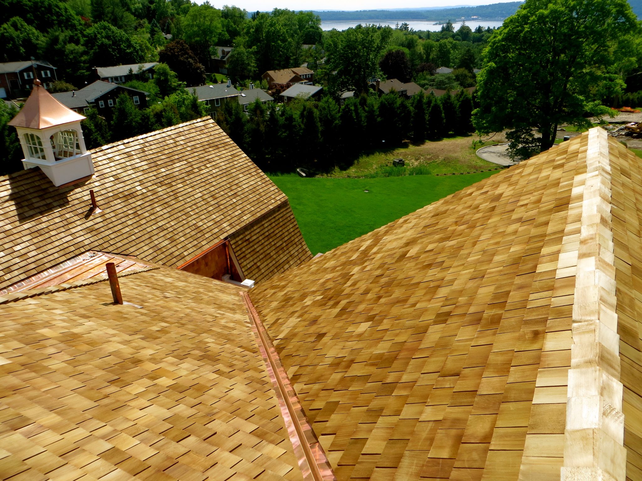 Synthetic vs. Natural Cedar Shake Westchester NY Cedar Roofing