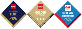 GAF Certified Logos