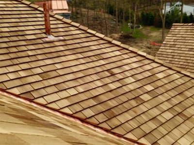 Tapersawn Cedar Roof Shingles